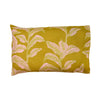 meridian gold leaf print pillowcase set, linen