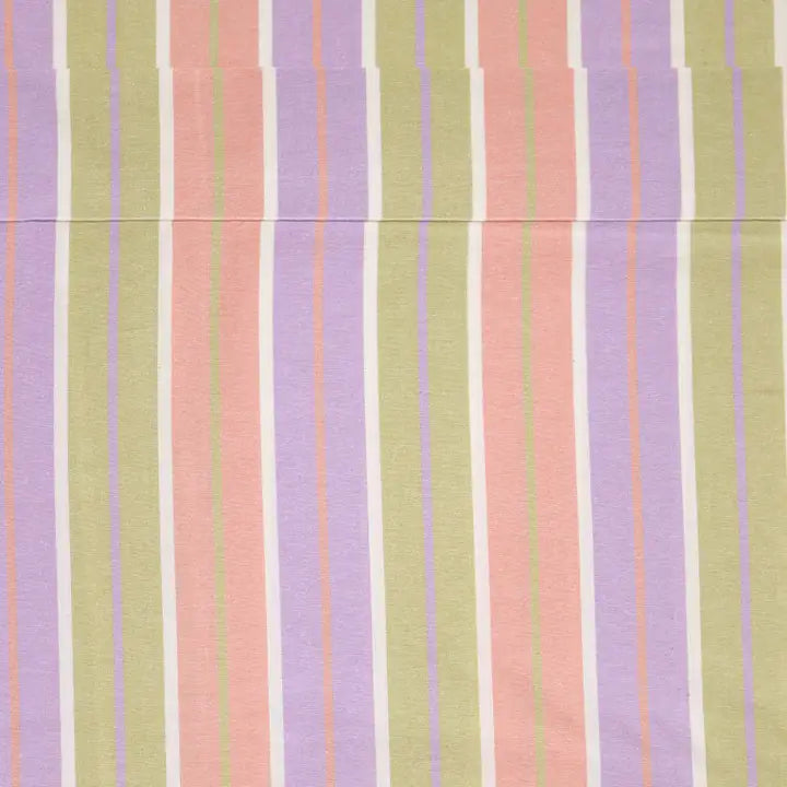 Miami stripe 100% cotton sheets