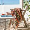 Vivid lines stripe towel, miss April