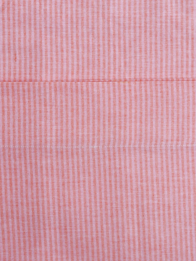 woven stripe flat sheet, 100% cotton