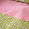 woven stripe flat sheet, 100% cotton