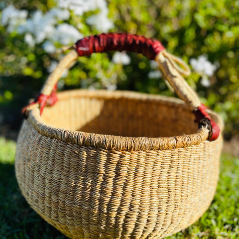 Round Basket Natural