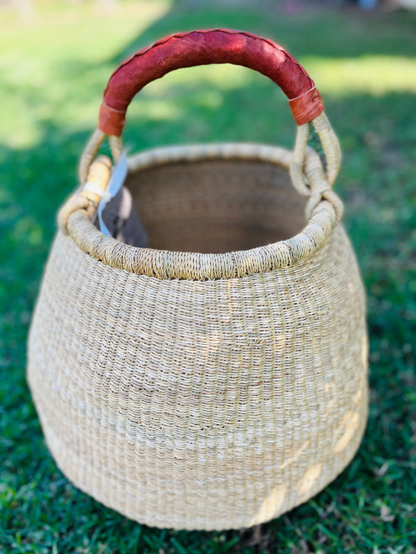 Large Pot Basket Natural