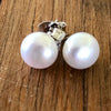 7mm freshwater pearl earrings