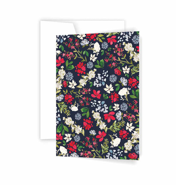 Navy Floral cards