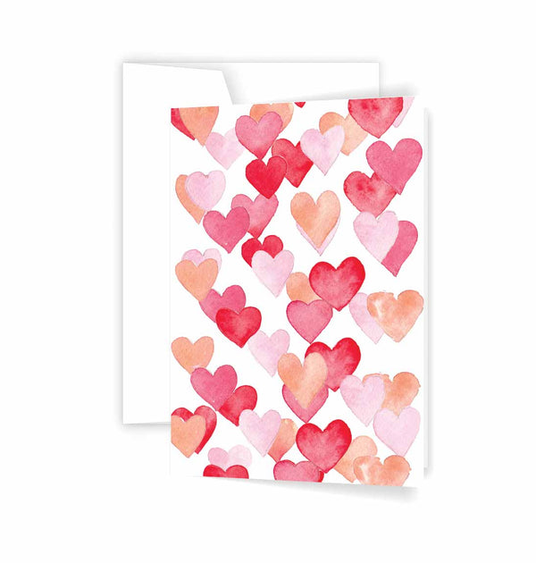 Lots of hearts cards