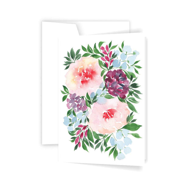 Winter blooms card